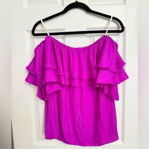 Lilly Pulitzer Haylee Ruffled Off-Shoulder Top